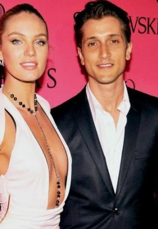 Ariel Swanepoel Nicoli's parents Candice Swanepoel and Hermann Nicoli in an event.